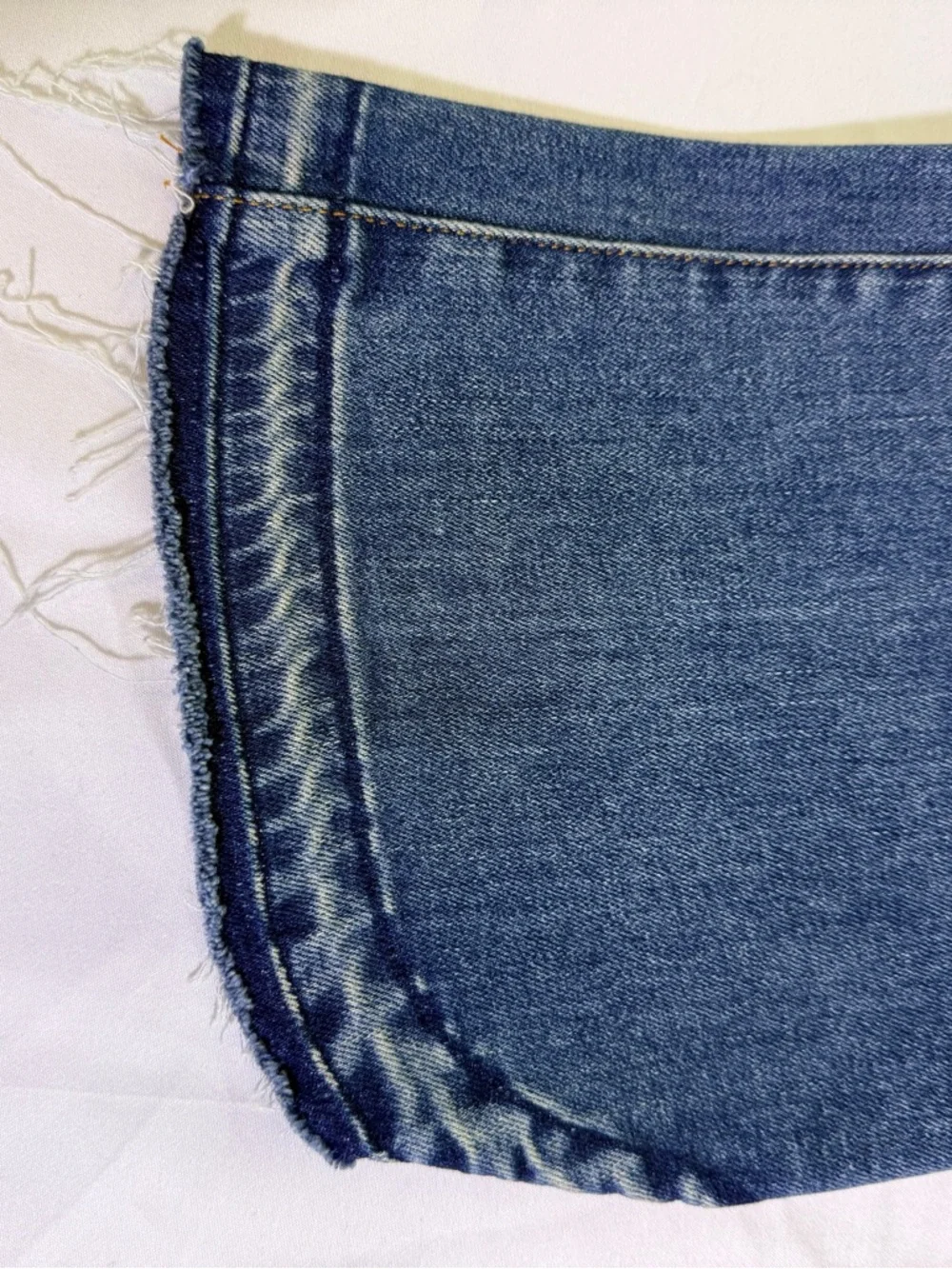 Veronica Beard Carolyn Baby Boot Jeans Beacon Wash High Rise Button Fly Sz 28 - Picture 7 of 8